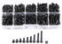 Walfront M3 Screws Assortment Kit with Storage Case, 280PCS Button Head and Socket Head Screws, Bolts, Nuts