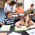Dry Erase Division Board, 9" x 12", Double Side Division Chart for Kids Students Classroom Home