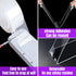 Double Sided Tape Heavy Duty, Nano Tape, Clear Adhesive Strips for Picture Hanging, Removable Wall Tape, 10FT