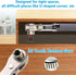 5 Pcs Mini Ratchet Wrench Set, 1/4 Inch Drive, High Torque Offset Reversible Screwdriver for Tight Spaces