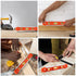 Rafter Square and Torpedo Level Set, Magnetic Leveler Tool with Different Bubbles, Measuring Woodworking Square