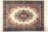 Beautiful Oriental Rug Style Mousepad, Beige Miniature Carpet Computer Mouse Pad, Non-Slip