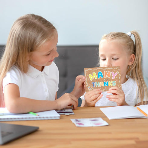 60 4x6 Thboxes Bulk Thank You Cards with Envelopes Kids Thank You Card for Teachers Funny Appreciation Blank Cards
