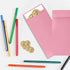 Pink 100 Pack Cash Envelopes - 3.5 x 6.5 inch Self Seal Envelopes for Savings, Money, Coin, Check, Small Items