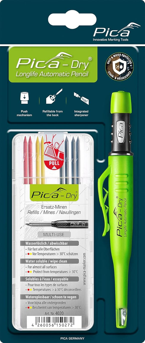 Pica 30402 Marker Kit and Lead Case 4020