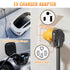 NEMA 6-50P to 14-50R EV Tesla Charger Adapter Cord, 240V 50 Amp 3 Prong Welder Plug to 4 Prong EV Charging Connector