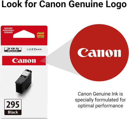 Canon PG-295 TR7120, TS6520, TS4320 Genuine Black Ink Cartridge, Compatible