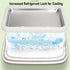 2 Frozen Rolled Ice Cream Maker Machine with Stainless Steel Tray & Scrapers for Homemade Soft Serve, Yogurt, Slushies