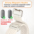 Vinffy 2-in-1 Wristband & Neckband for Plaud NotePin AI Voice Recorder - High-Clarity PC Case & Breathable Magnetic