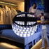 KUCAM Closet Powered,6000K Closet, Motion Sensor Wardrobe Light, LED Strip Lights, PIR Auto on/Off, Battery White