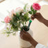 30Pcs 5.71 Inch Flower Water Tube, Plastic Floral Tubes for Fresh Flower Stem, Single Floral Vials with Caps Arranging