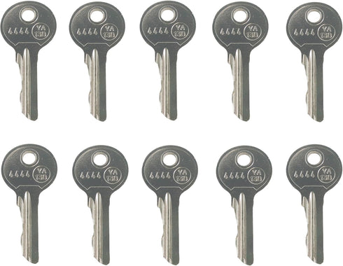 10pc 4444 Keys for Mesan Equipment Locks