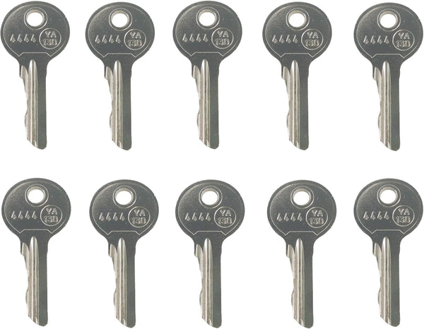 10pc 4444 Keys for Mesan Equipment Locks