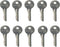 10pc 4444 Keys for Mesan Equipment Locks