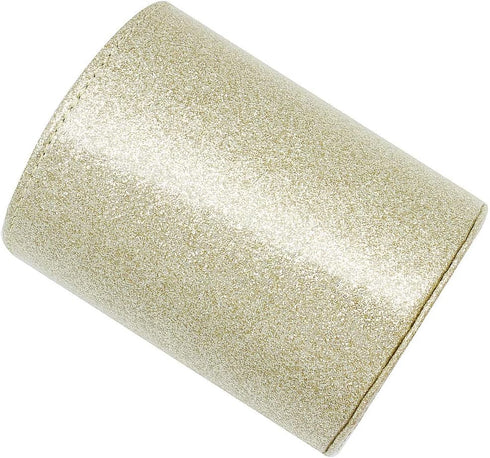 Glitter Bling Pen Holder, Multi-Functional Makeup Brush Holder, Gift for Office Classroom Home (Gold)