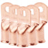 5PCS Heavy Duty Battery Lugs, 4/0AWG 5/16in M8 Battery Cable Ends Ring Terminals Connectors