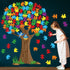 Classroom Tree Bulletin Board Set, Puzzle Pieces Cutouts for School Elementary Teacher Chalkboard Wall Decor