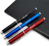 Jw.org Pen Metal Clip Top Ball Point Black Ink Fine Tip Executive Pen with Insert Cover for Gifting Colors- Pack of 12 by TONOS