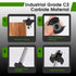 4PCS Set 1/8",1/4",3/16",5/16",Feanron 1/4 inch Set, Router Bits Router Bit ,Cutting Diameter in Black Shank Router Bit