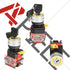 APIELE 22mm Key Switch, 440V 10A, 2NO Maintained (3 Position, Latching)