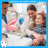 1 28 Patelai Pcs Professional Mouth Puppet for Speech Therapy, Hand Operated Dental Model with Flexible Tongue & Teeth