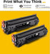 CMYBabee Compatible Canon 137 Black Toner Cartridge Replacement for CRG137, ImageClass Printers (2-Pack)