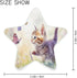 Burbuja 0.2W Kitten Chasing Butterflies in Lavender LED Night Light Plug into Wall Star-Shaped Nightlight Dusk to Dawn