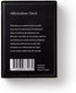 Mal Paper Affirmation Card Deck - 52 Pack for Mindfulness Challenge, Meditation Tools, Inspirational Cards, Gratitude