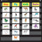 Teacher Created Resources Black 7 Pocket Chart, 20740