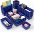 StoreHappily 25 PCS Drawer Organizer Set, 4 Size Makeup Drawer Divider Organizer With