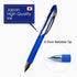 High Grade Gel Pens, Blue Ink, 0.7mm Fine Point, 10 Count Pack, Quick Smooth Writing, Gel Ink Pens, for School, Office Supplies (BIZ-GEL24-Blue by FLEXOFFICE