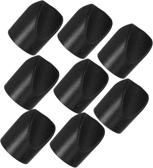 Angoily Folding Chair Stability Caps Heavy-Duty 7/8 Inch V-Shaped End Caps Replacement Plugs
