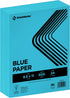 PrintWorks Premium Bright Blue Colored Paper 8.5" x 11" - 24 lb/89