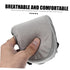 Elbow Memory Foam Armrest Pads Wear-resistant Non-slip Cushion Covers for Office Chairs Gaming Chairs Wheelchairs Gray