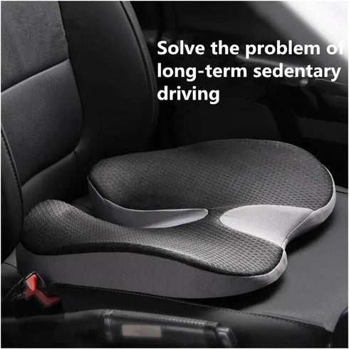 JJKSKV Tailbone Orthopedic Memory Foam Prostate Cushion for and Sciatica Seat Cushion for Chair and Car Removable