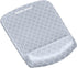 Fellowes PlushTouch Foam Mouse Pad with Wrist Support - Gray Lattice (9549701)