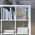 SANFURNEY Marker Pen Organizer Holder for 180 Markers, Desktop Art Supply Storage Rack for Home Classroom Office
