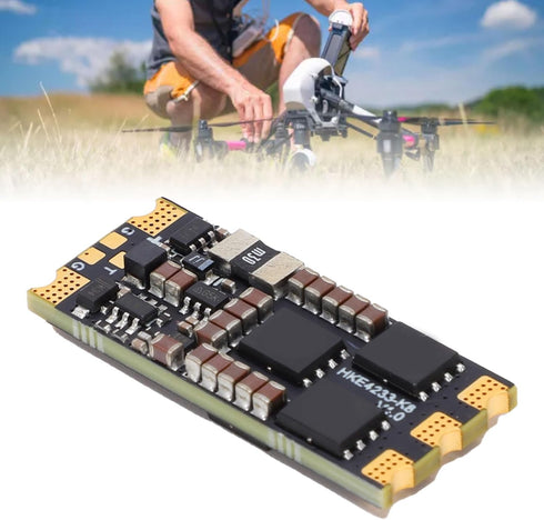 SPYMINNPOO 50A 8S BL32 Drone ESC, Battery Input High Power Continuous Output with Firmware for Fast Throttle Response