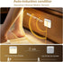 2 Pack Motion Sensor Night Light, Rechargeable Battery Night Lights Warm White, Portable Mini Motion Activated Night