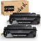 v4ink 2-Pack Compatible Toner Cartridge for HP 80A CF280A, Black Ink for HP Pro 400 Series