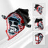 TRQWH Welding Helmet Bib Cover Extended Split Wrap-Around Helmet Back Cover with Press Fit Seal, for Most Welding