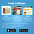 QR Code Smart Labels, Color Coded Scannable Stickers for Storage Bins, Moving Containers & Organization, Pack of 48