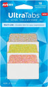Avery Multi-Use Ultra Tabs, 2" x 1.5", Holographic Sunset Ombré Colors, 18 Repositionable Page Tabs (74148)