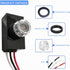 Dyruilanbo 3PCS 120-277V Photocell Sensor for Outdoor Lights Dusk to Dawn Sensor for Outdoor Lighting Photoelectric
