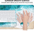 LATEEFAH Large 4-in-1 Extended Mouse Pad with Wrist Support, Non-Slip Desk Mat Protector, Ultra Thick Blotter