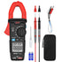 MESTEK Digital Clamp Meter Multimeter 6000 Counts Voltage Tester, Measures 600A AC/DC Current, Voltage, Temperature