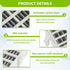 W10311524 AIR1 Refrigerator Air Filter Cartridge Replacement (Pack of 4pcs)
