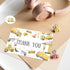 50Pcs 4 6 Inch FYSUIMU Construction Thank You Cards Greeting Cards with Envelopes Stickers Yellow Gray Dump Truck