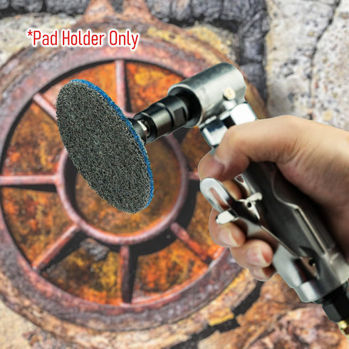 3 Inch 6 1/4" Quick Change Disc Pad Holder, Pcs Fast Lock Disc Holder, Shank for Angle Die Grinder Attachments, Type R