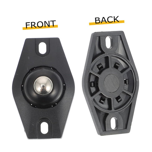 8pcs Self-Adhesive Box Casters - Quiet Rolling Wheels for Easy Moving
